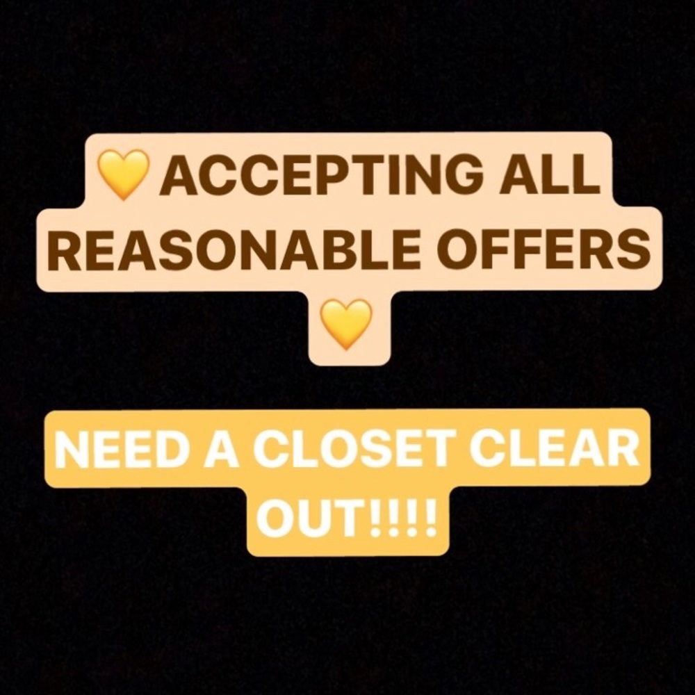 MAKE OFFERS!!